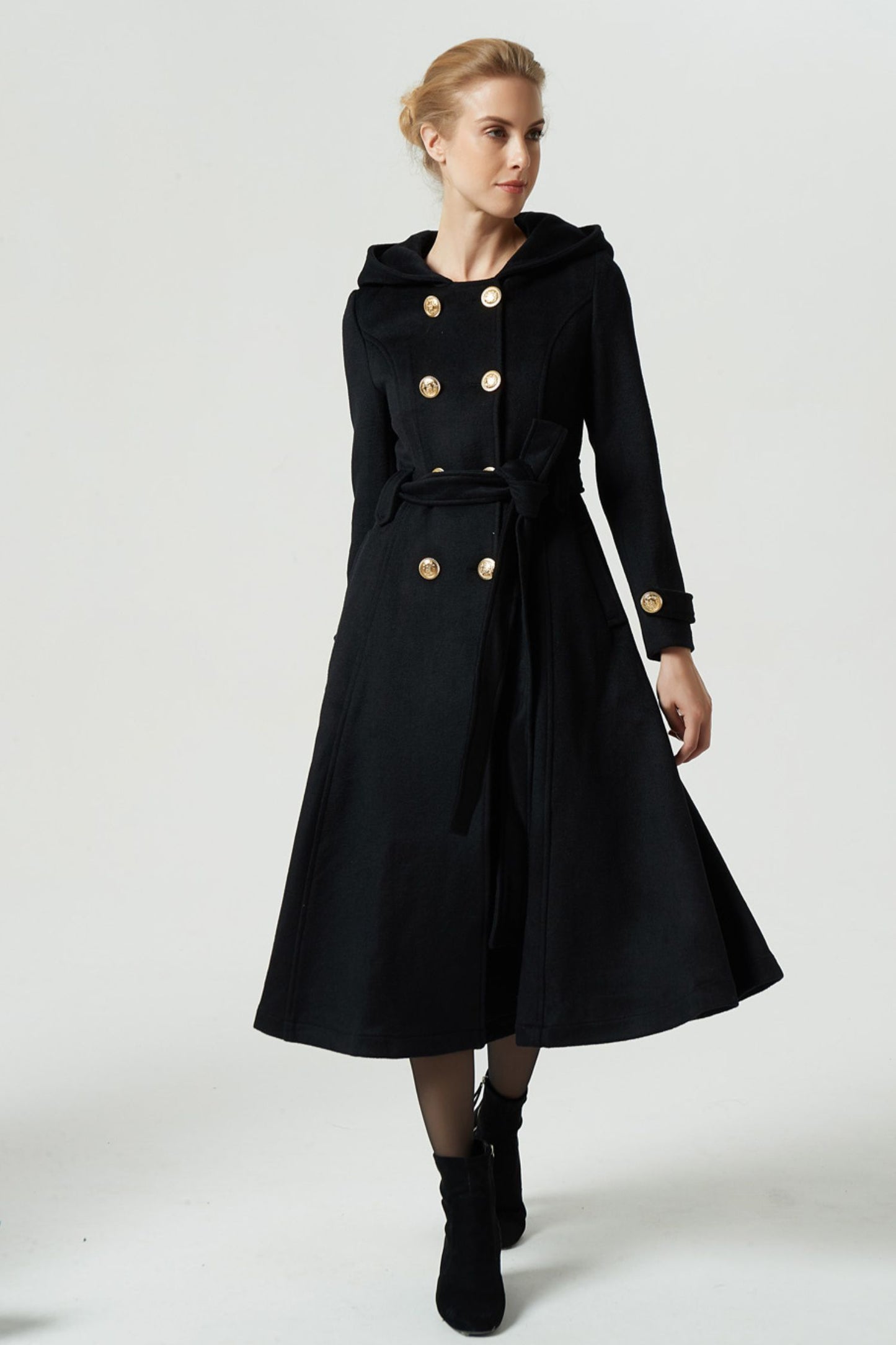 Double breasted military wool coat 1967#