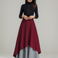 Women's Swing layered wool skirt 5328