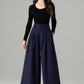 Women's Pleated Wool Pants 5241