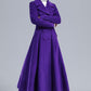 Vintage Inspired Long Wool Princess Coat 3237