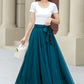 Prom summer maxi swing chiffon skirt 5171