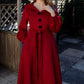 hooded Long wool coat for women 3174