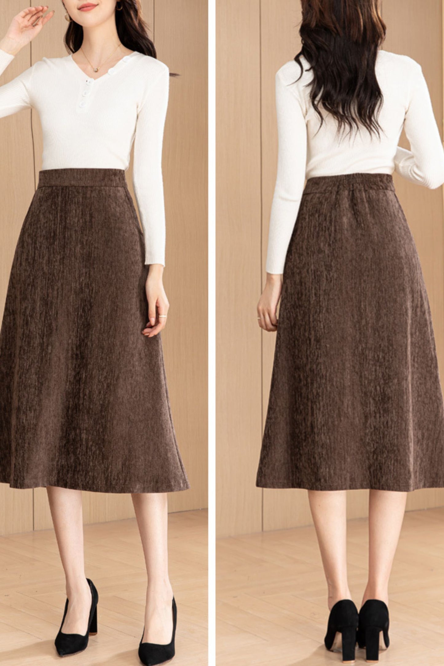 A line autumn/winter skirt women 6192