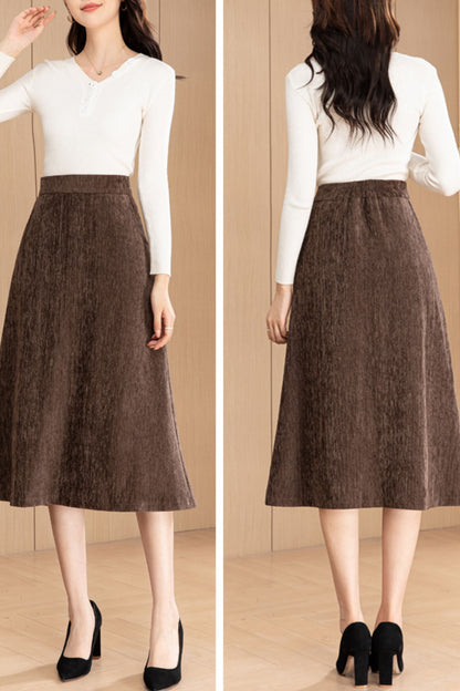 A line autumn/winter skirt women 6192