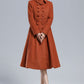 Winter Warm Long Wool Princess Coat 3164