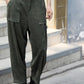 Womens corduroy long winter pants 5593