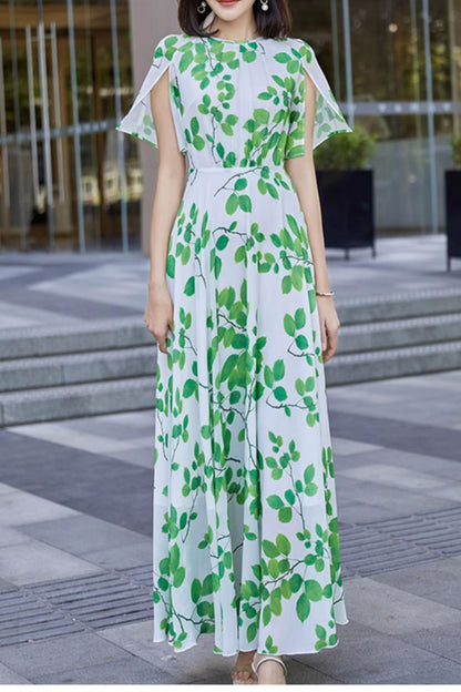 Summer maxi womens prom chiffon dresses 5007