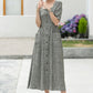 Gray Casual outfit Long Linen dress 5984