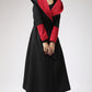 Winter Long Maxi Warm wool coat with Large Hood 0700#