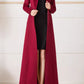 Long trench wool coat women 5294