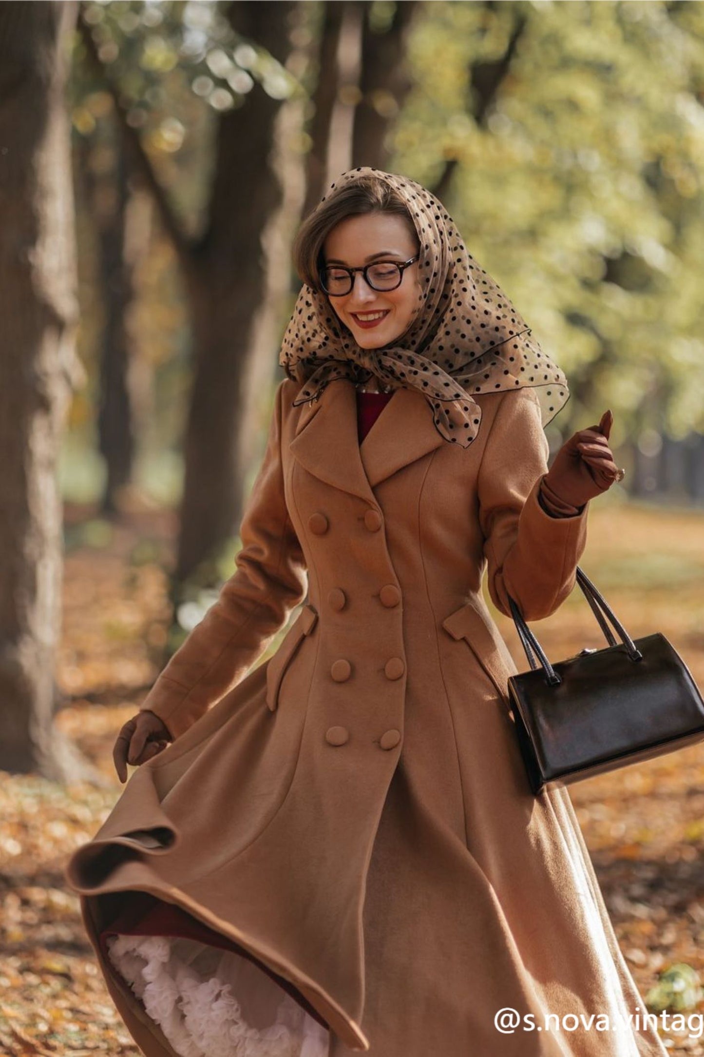 Modesty Double breasted wool coat 3261