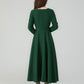 Vintage Womans Winter Wool Dress 5429