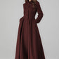 Winter Long Swing wool Coat 5242