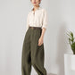 Women's Linen baggy pants 5903