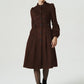 womens fit and flare dress coat 6312
