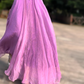 Long prom swing chiffon skirt women 6183- purple