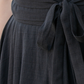 Elegant Flow: Stylish High-Waist Black Maxi Skirt 4900