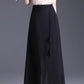A line long summer chiffon skirt 6132