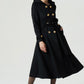 Double breasted military wool coat 1967#