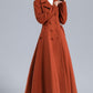 Fit and Flare Long Wool Coat Women 3233