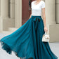 Prom summer maxi swing chiffon skirt 5171