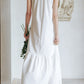 Prom summer a line white halter dress L0604