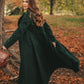 Vintage inspired Long wool coat women 3160