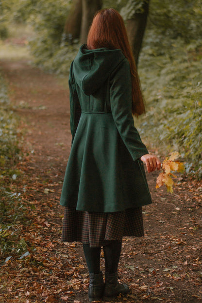 Women's Winter Single breasted wool Coat 3172