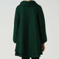 green wool tunic dress, loose fitting dress 2065