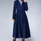 Wool Princess coat Vintage inspired Swing coat 1866#