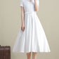 1950s Retro Swing Midi Dress Women 3271