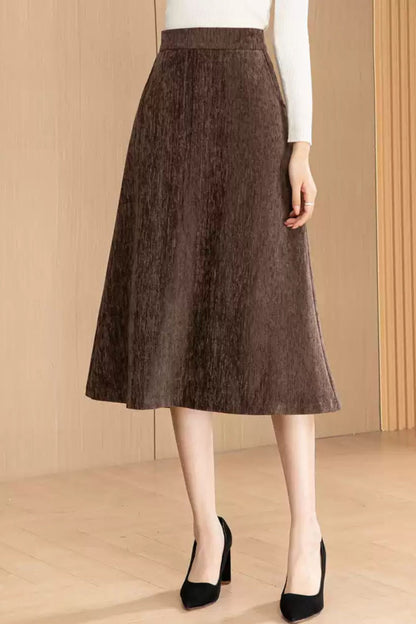 A line autumn/winter skirt women 6192
