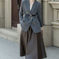 Classic short winter wool jacket coat 5321