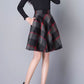short winter wool skirt for women 4655