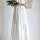 Prom summer a line white halter dress L0604