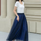 Summer Swing Circle chiffon Skirt for Women 5109