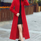 Long winter trench wool coat women 3781