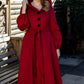 hooded Long wool coat for women 3174