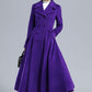 Vintage Inspired Long Wool Princess Coat 3237