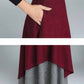 Women's Swing layered wool skirt 5328