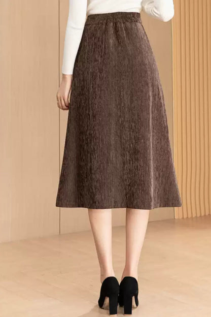 A line autumn/winter skirt women 6192