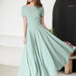Bohemian Swing Chiffon summer prom dress 5964