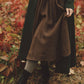 Women's Double breasted Green wool coat  3180