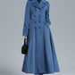 Vintage Inspired Long Wool Princess Coat Women 3127