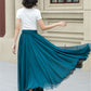 Prom summer maxi swing chiffon skirt 5171