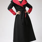 Winter Long Maxi Warm wool coat with Large Hood 0700#