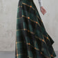 Green Long Winter Wool Plaid Skirt 4000