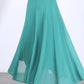 Summer swing a line maxi chiffon skirt 6128