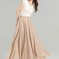 Flowy Long Boho Maxi Linen Skirt 4959