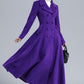 Vintage Inspired Long Wool Princess Coat 3237